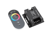 Led controller touch DELUCE 24А, 12/24 Вольт, RF-RGB-S-24A