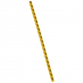 Маркер Duplix - чёрная маркировка на желтом фоне - заглавная буква S 038428