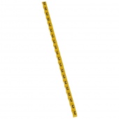 Маркер Duplix - чёрная маркировка на желтом фоне - заглавная буква C 038412