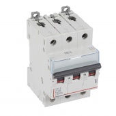 Автоматический выключатель DX³-E 6000 - 6 кА - тип характеристики C - 3П - 230/400 В~ - 25 А - 3 модуля 407293