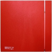 Вытяжной вентилятор SOLER & PALAU Silent-100 CZ Red Design 4C (Красный)