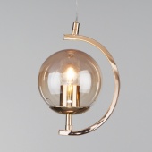 Подвесной светильник со стеклянным плафоном 50072/1 золото