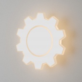 Gear M LED белый Настенный светодиодный светильник MRL LED 1095