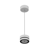Светильник светодиодный подвесной IMD-PA-0100CR-WH-WW , белый, 12Вт, Теплый белый (3000К)