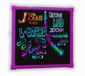 LED-доска для рисования PAPA JOULE Kids ldd-1 (розовая рамка)
