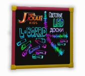 LED-доска для рисования PAPA JOULE Kids ldd-1 (желто-розовая рамка)
