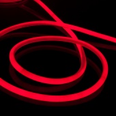Комплект круглого гибкого неона красный 10 м 9,6 Вт/м 120 LED 2835 IP67 16 мм LS002 220V
