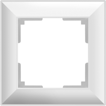 Рамка на 1 пост (белый) WL14-Frame-01