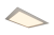 Светильник светодиодный потолочный встраиваемый PL, Белый, Пластик + алюминий, Теплый белый (2700-3000K), 18Вт, IP20