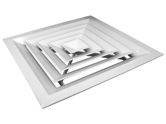 Алюминиевая потолочная решетка SHUFT 4CA 450x450