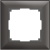 Рамка на 1 пост (серо-коричневый) WL14-Frame-01