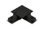 L коннектор для однофазных встраиваемых трековыx систем, Черный