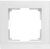Рамка на 1 пост (белый) WL04-Frame-01-white