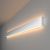 Линейный светодиодный накладной двусторонний светильник 103см 40Вт 3000К матовое серебро 101-100-40-103