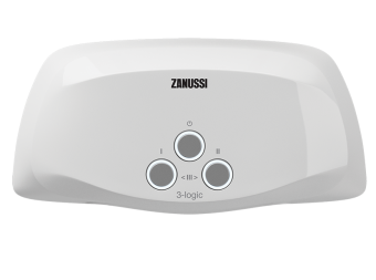 Проточный водонагреватель электрический ZANUSSI 3-logic TS (6,5 kW) - душ+кран