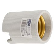 Патрон General GLH-E40-CER-H-W, керамический, Е40, подвесной, белый, 1/100