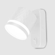 Бра GWL-GX53-M-IP20 Белый С боковым рассеивателем Кирпич