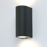 Фасадный светильник General GWL-2MR16-GU10-R-IP65 Графит