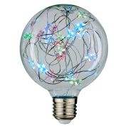 Филаментная светодиодная лампа General GLDEN-G95SW-STAR-1-230-E27-RGB