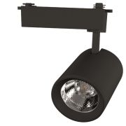 Светильник  трековый 15 Вт 1 фаза  GTR-15-1-IP20-B черный