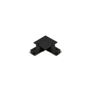 L коннектор для однофазных встраиваемых трековыx систем, Черный,KXZ-RC-BL-L