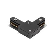 L коннектор для трековых систем, черный,CN2-BL-L