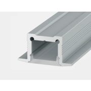 Встраиваемый алюминиевый профиль Design LED LE 2613, 2500 мм, анодированный, LE.2613-R