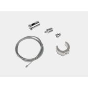 Клипса с подвесным тросом 1,5 м для неоновой ленты 360° D22 TR-CL-D22