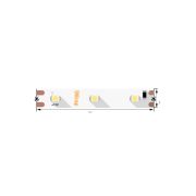 Светодиодная лента 3528, 60 LED/м, 4,8 Вт/м, 12В , IP20, Цвет: Нейтральный белый, SWG360-12-4.8-NW-M