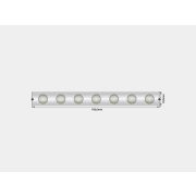 Светодиодная лента wall washer 5050, 42 LED/м, 6,2 Вт/м, 24В , IP67, Цвет: РГБ, SWG-542-24-RGB15-67