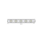Светодиодная лента Wallwasher 2835, 48 LED/м, 18 Вт/м, 24В , IP67, Цвет: Холодный белый, SWG-248-24-W20/45-67